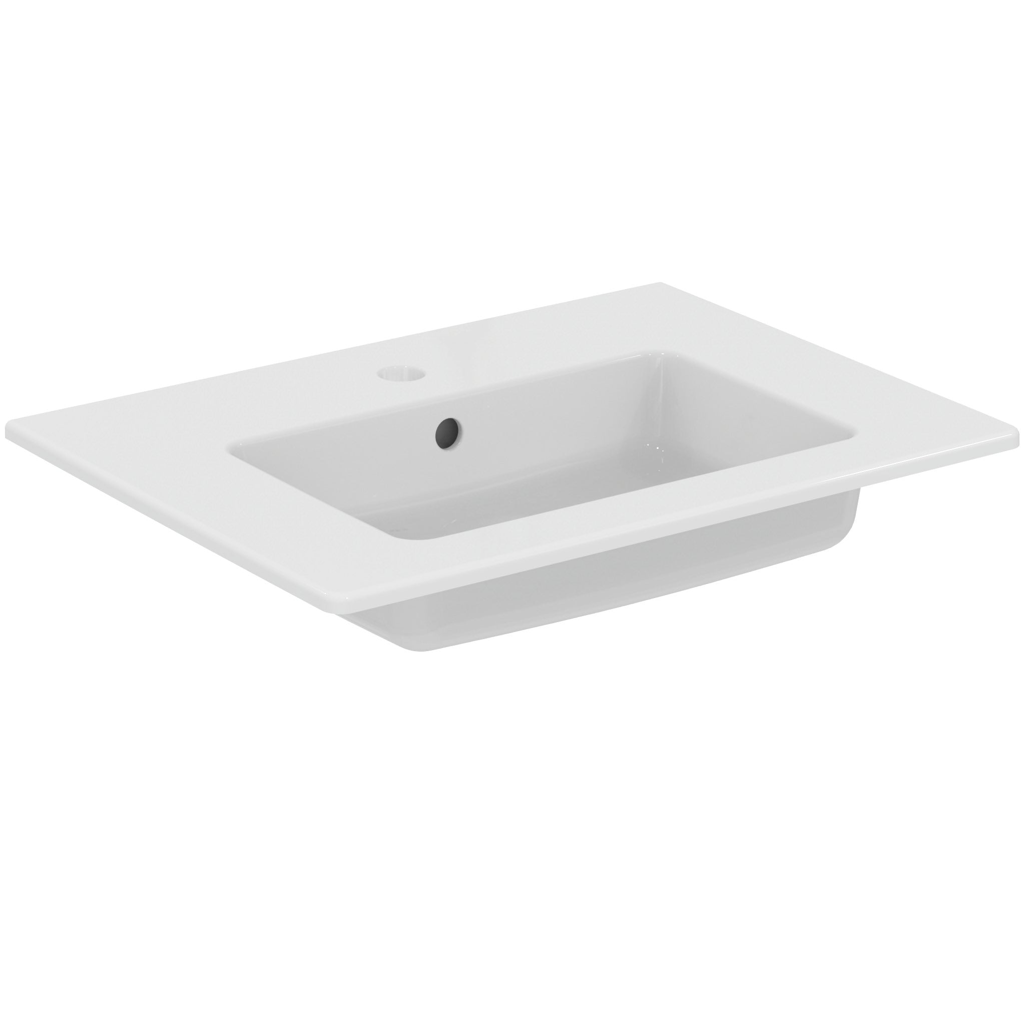 Eurovit+ Vanity Basin for furniture only - one taphole