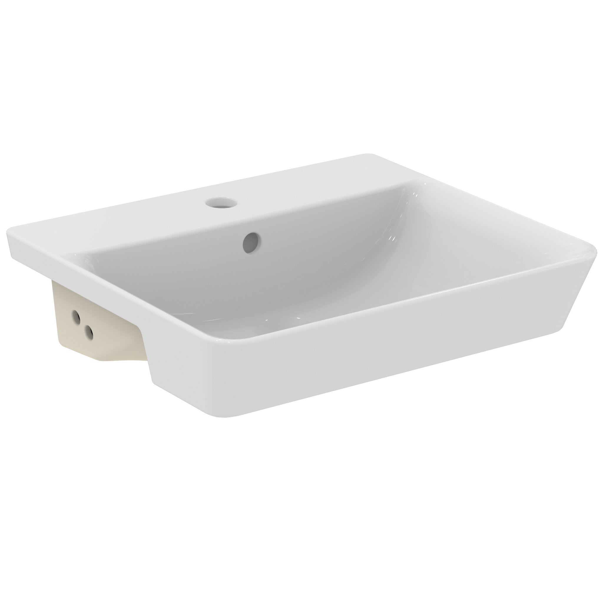 Connect Air Cube 40cm handrinse basin, one taphole