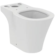 Connect Air close coupled bowl with Aquablade technology - horizontal outlet