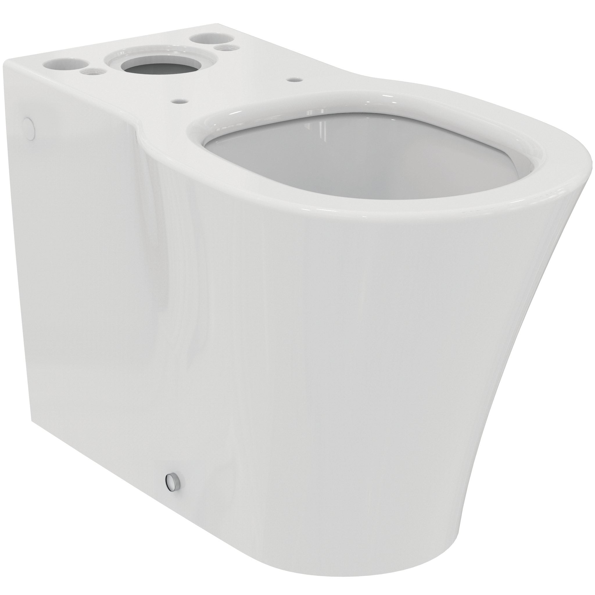 Connect Air close coupled bowl / back-to wall with Aquablade technology - horizontal outlet