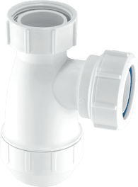 1¼” Shallow Bottle Trap for use with Basins