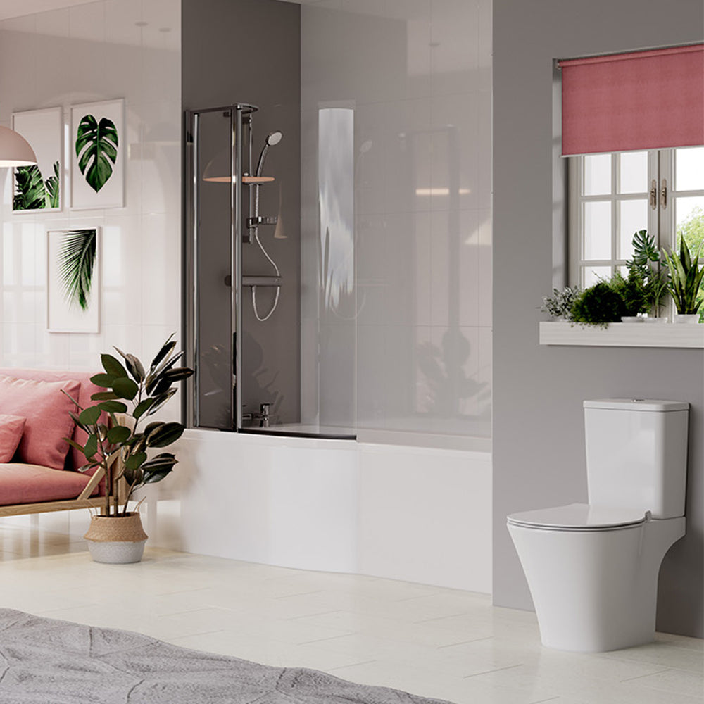 Connect Air Shower Bath Screen with Access Panel