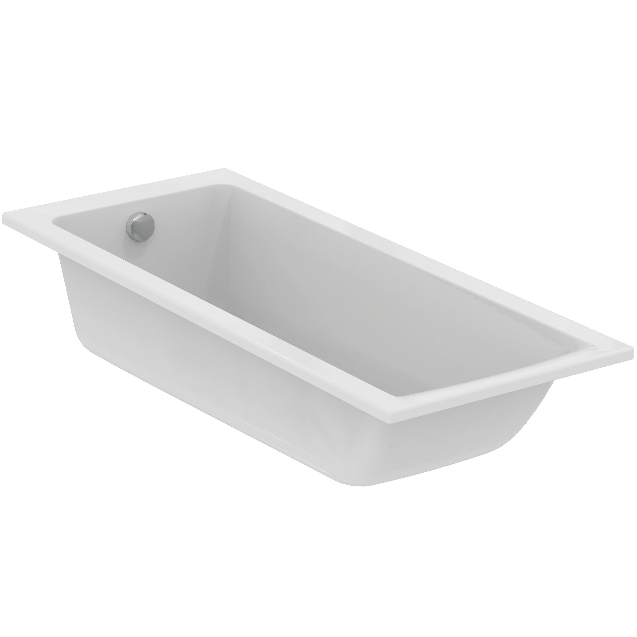 Concept 170 x 70cm Idealform Plus+ rectangular bath with chrome grips