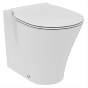 Connect Air back-to wall bowl with Aquablade technology - horizontal outlet