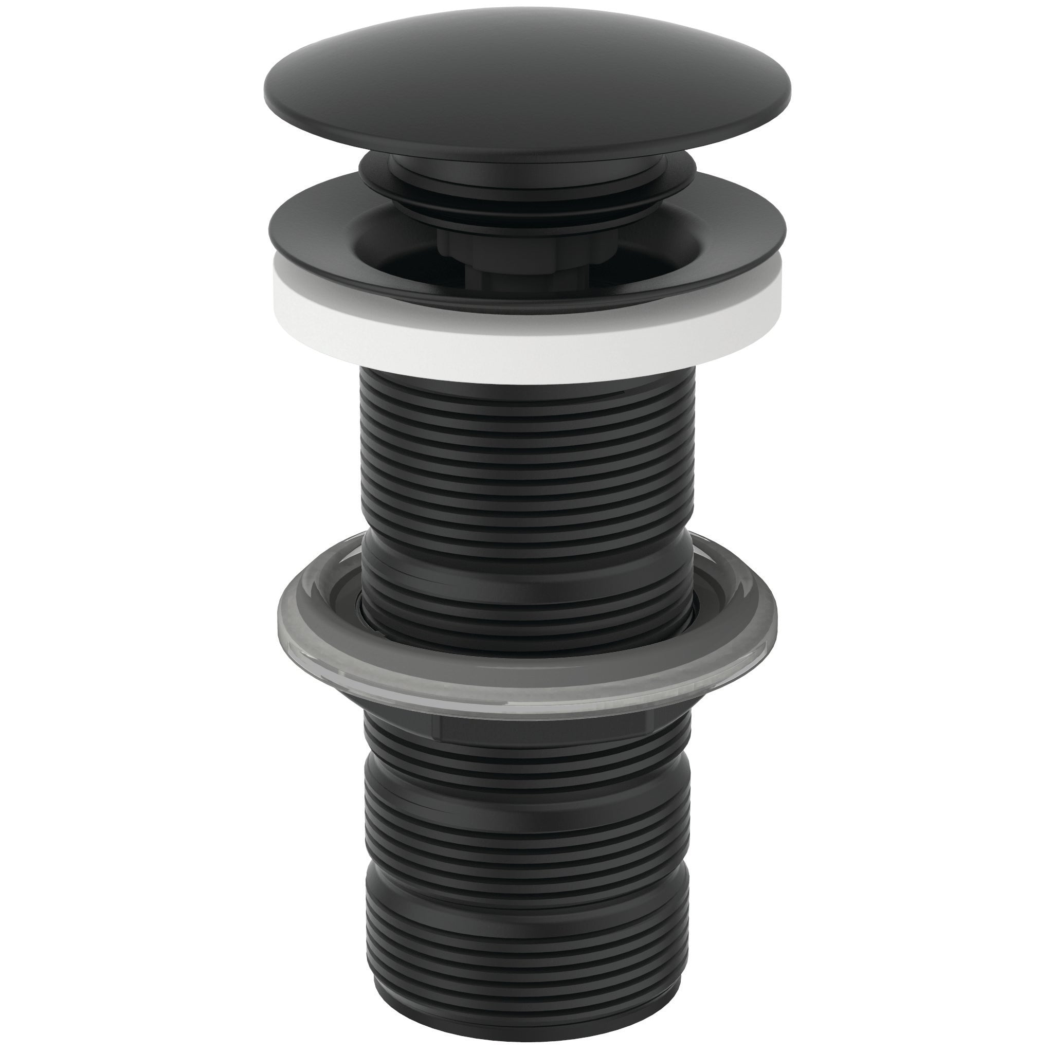 Luxury clicker basin waste -  silk black