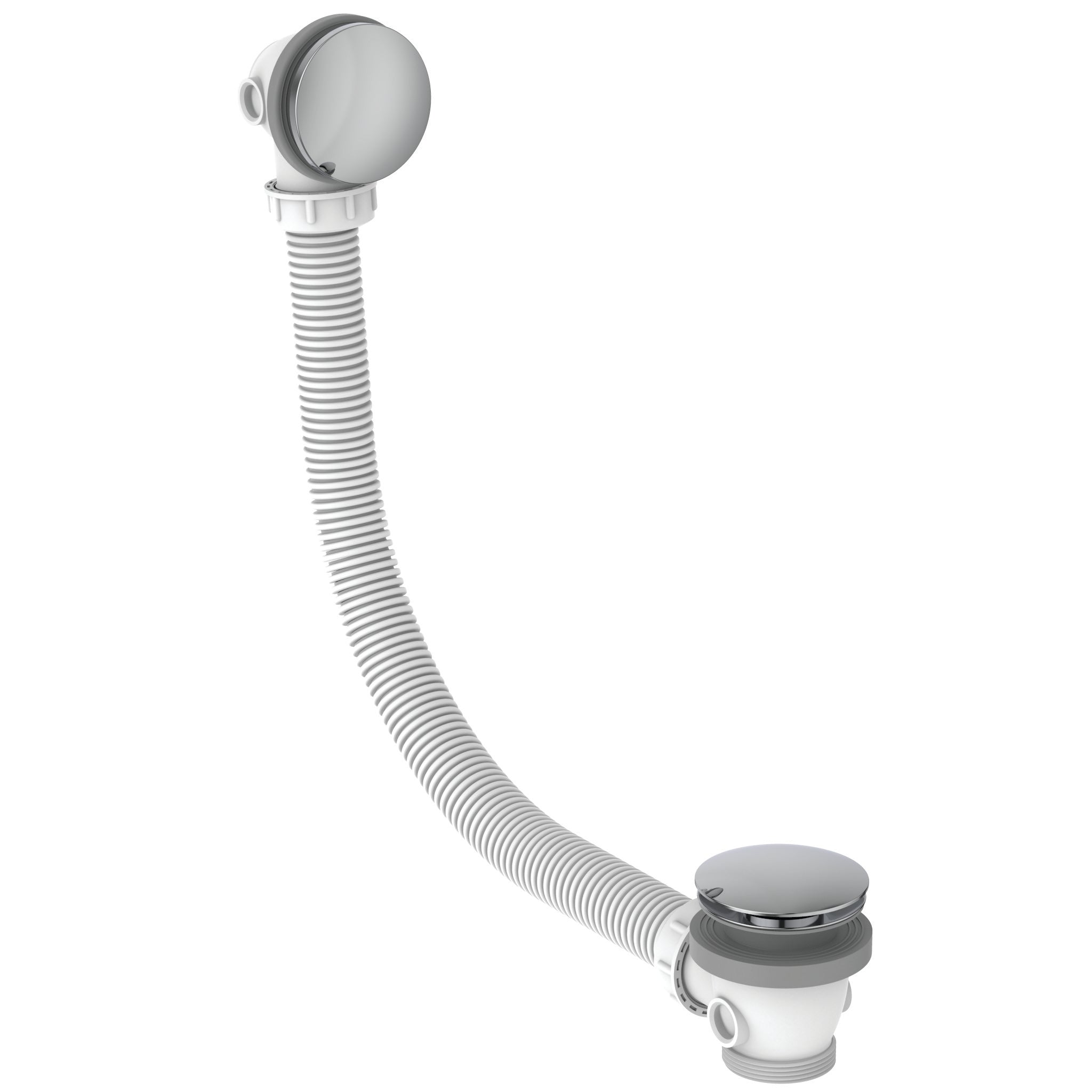 Luxury clicker bath waste & overflow