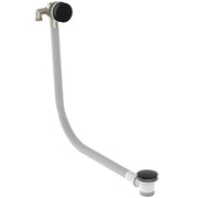 Idealfill clicker bathfill waste & overflow - silk black