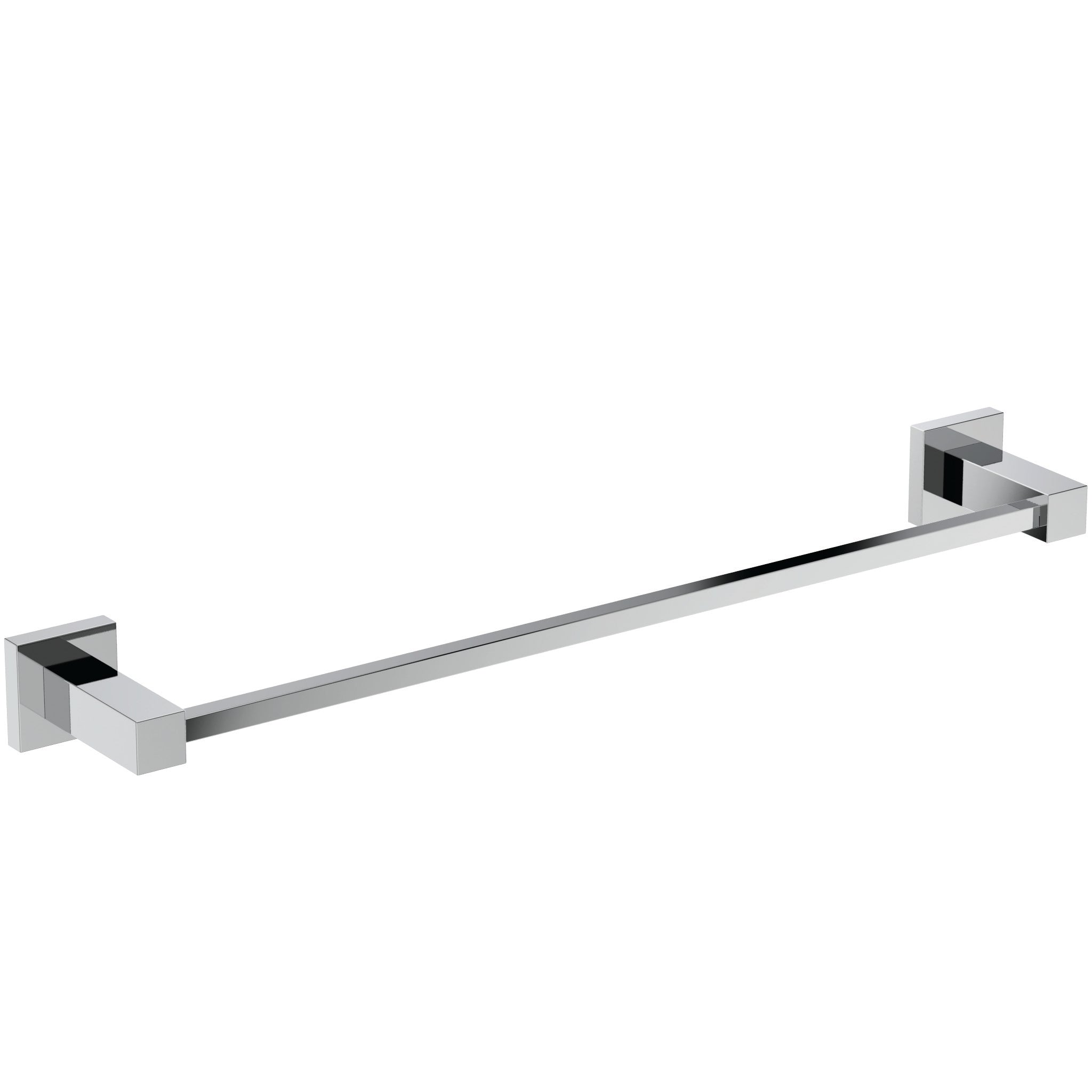 IOM Square towel rail - chrome