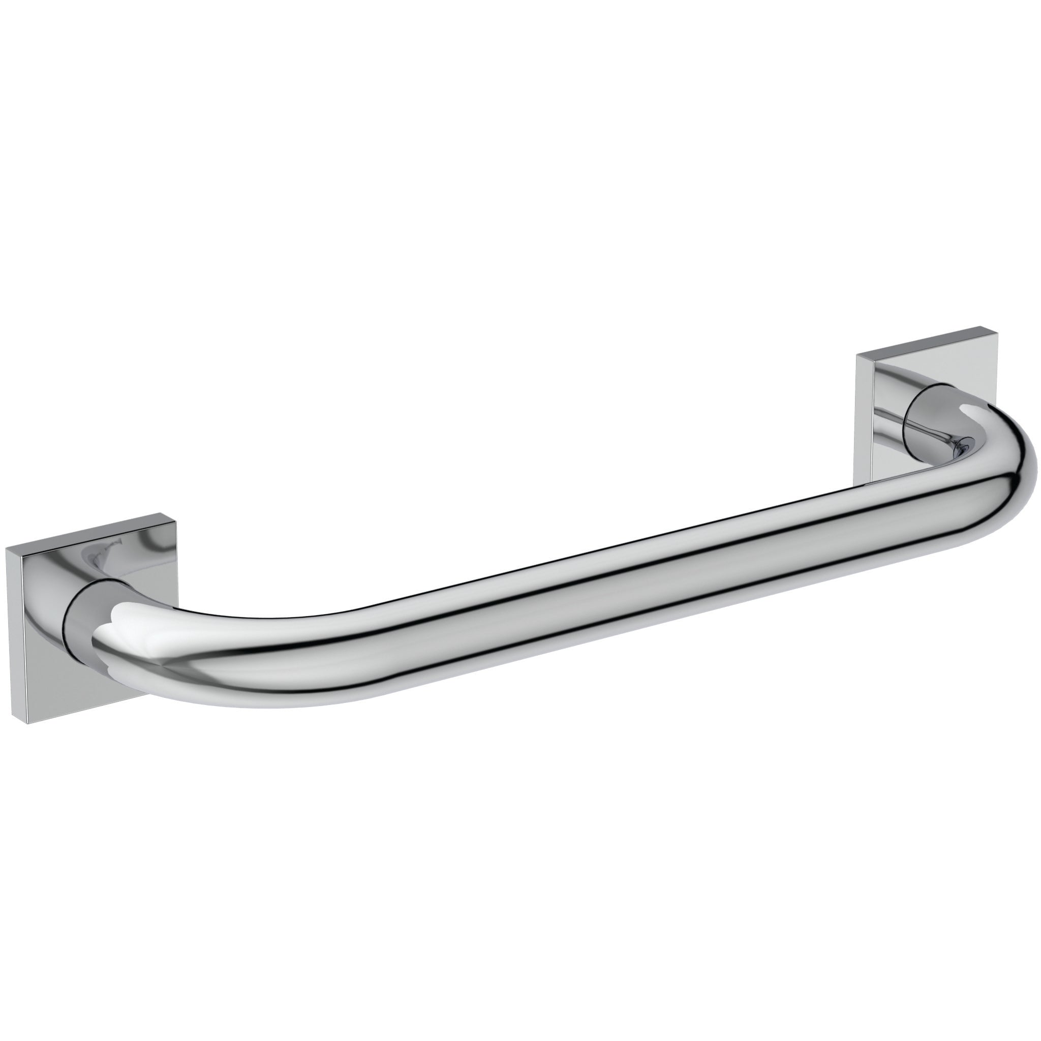 IOM Square 30cm grab rail- chrome