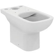i.life A close coupled wc bowl with horizontal outlet and rimls+ technology