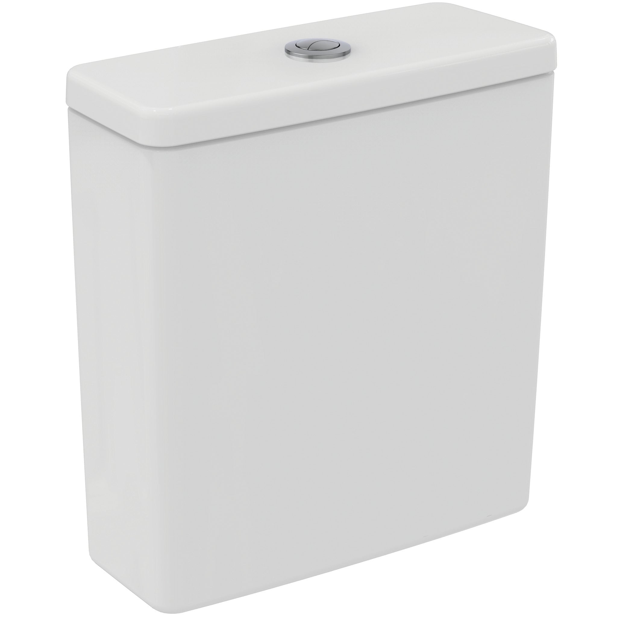 i.life A & S close coupled compact cistern dual flush valve bottom supply and internal overflow