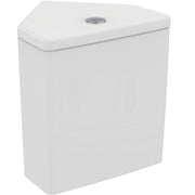 i.life S corner close coupled cistern dual flush valve bottom supply and internal overflow