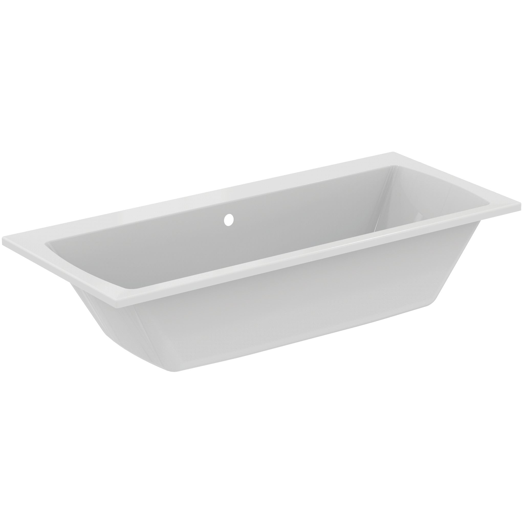 Tempo Arc 170 x 75cm double ended bath - no tapholes