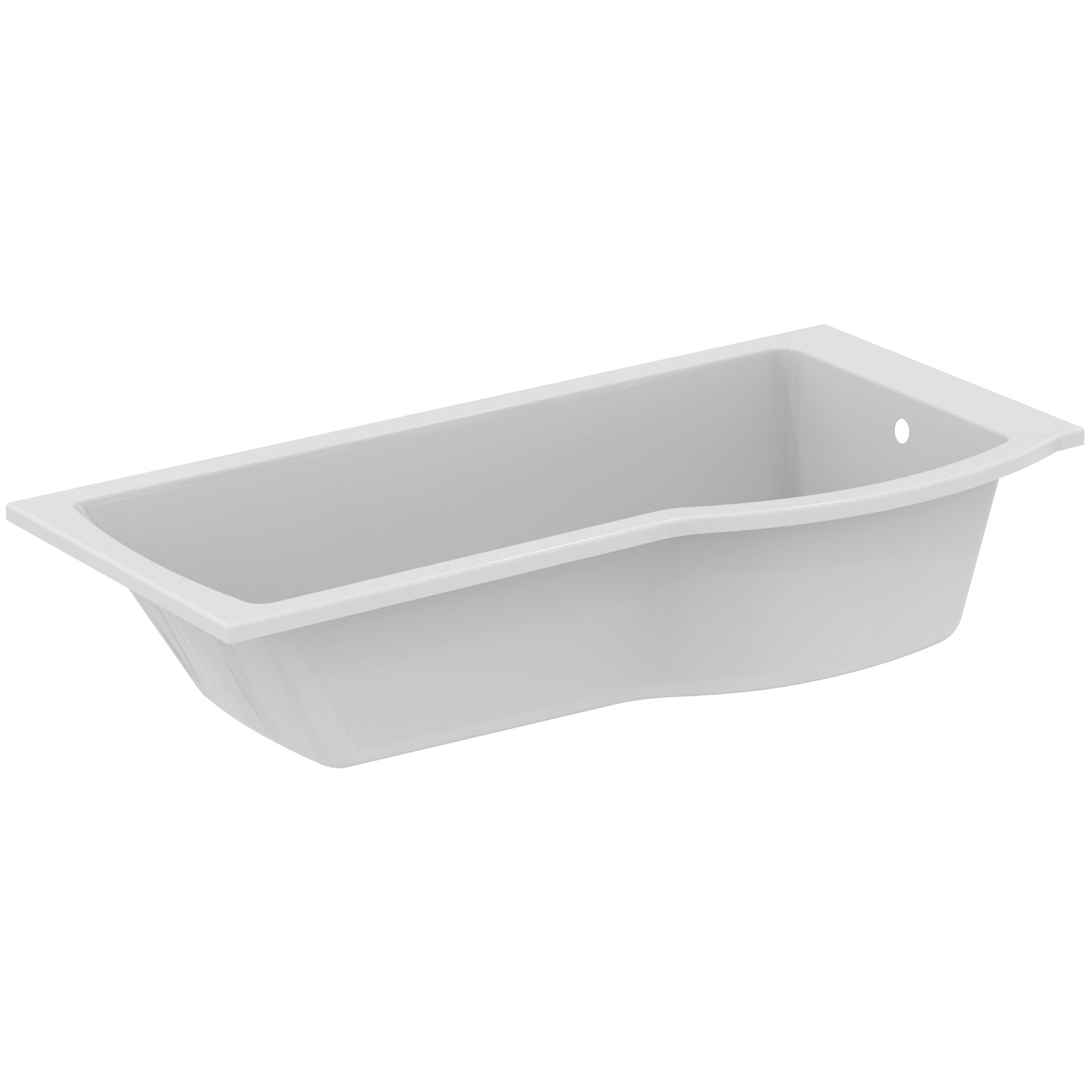 Tempo Arc 170cm Shower bath - no tapholes