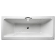 Tempo Cube 180 x 80cm double ended Idealform Plus+ bath - no tap holes
