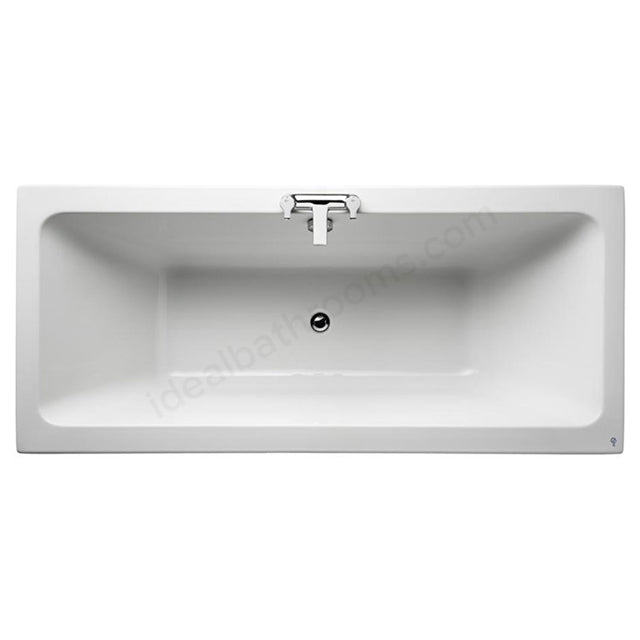 Tempo Cube 180 x 80cm double ended Idealform Plus+ bath - no tap holes