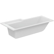 Tempo Cube 170cm shower bath - no tapholes
