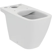 i.life B close coupled wc bowl with horizontal outlet and rimls+ technology