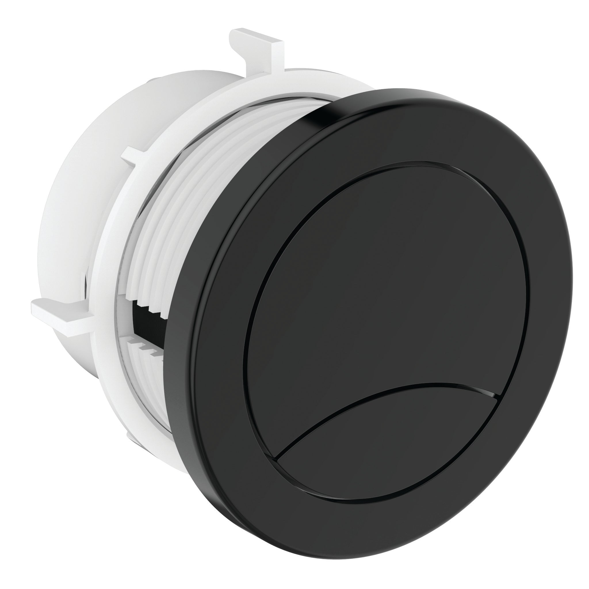 Karisma dual flush plate - Chrome plated