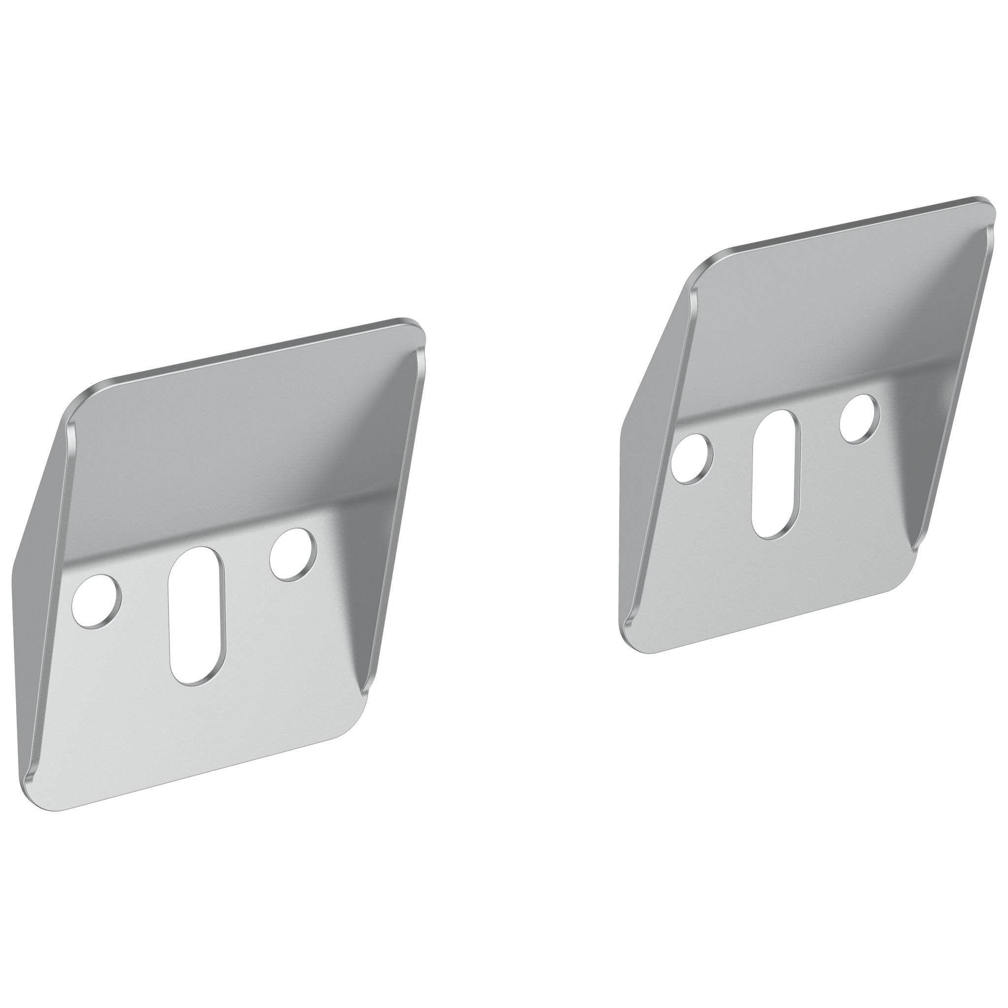 Pair steel wall hangers