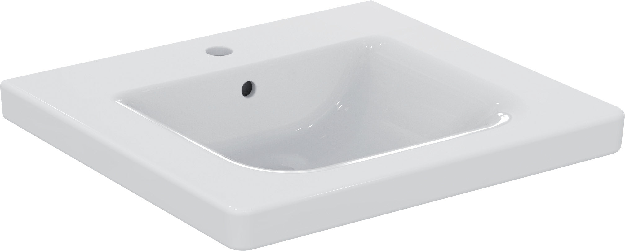 Concept Freedom 60cm Accessible basin, one taphole