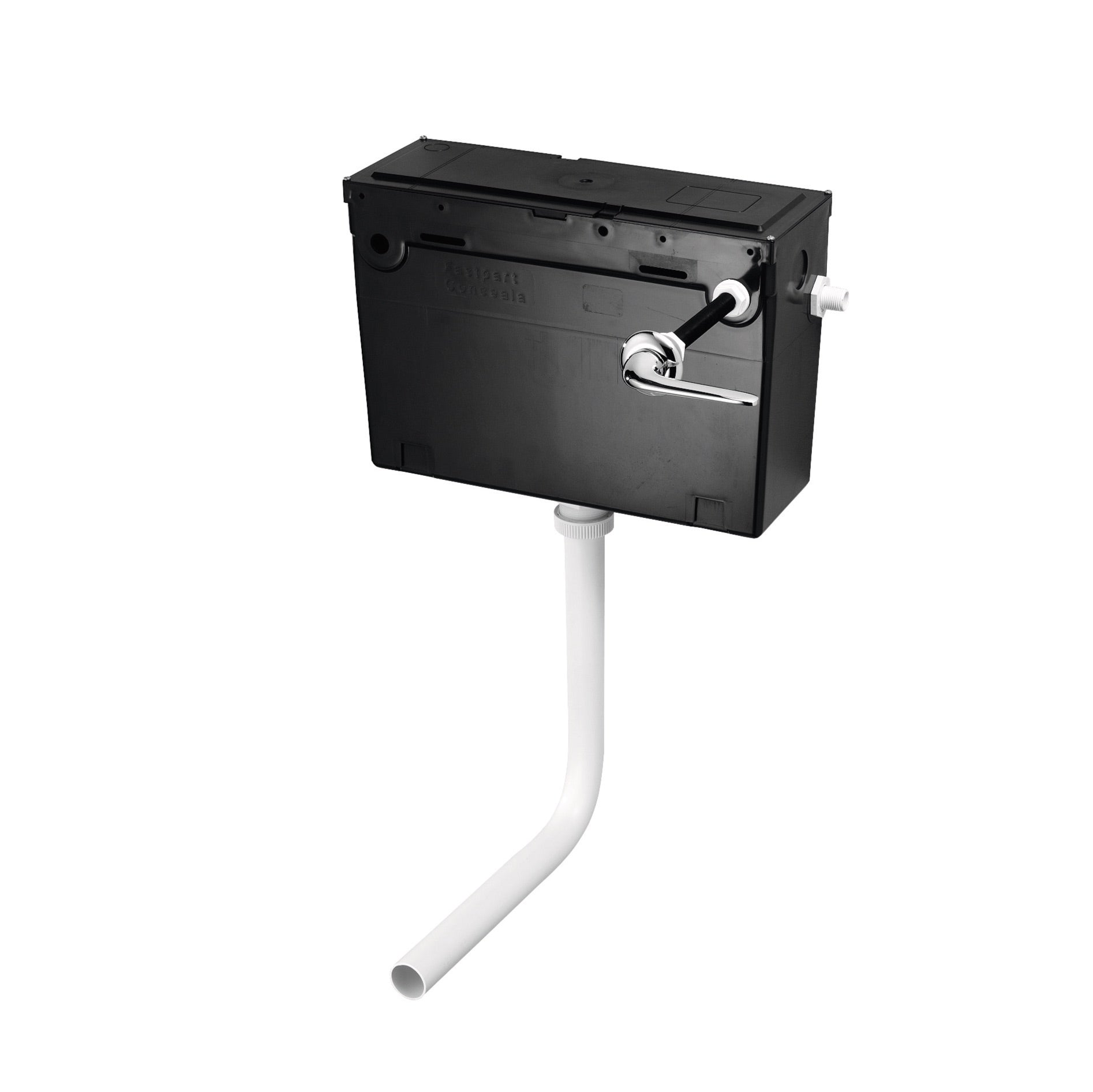 Modern concealed cistern lever