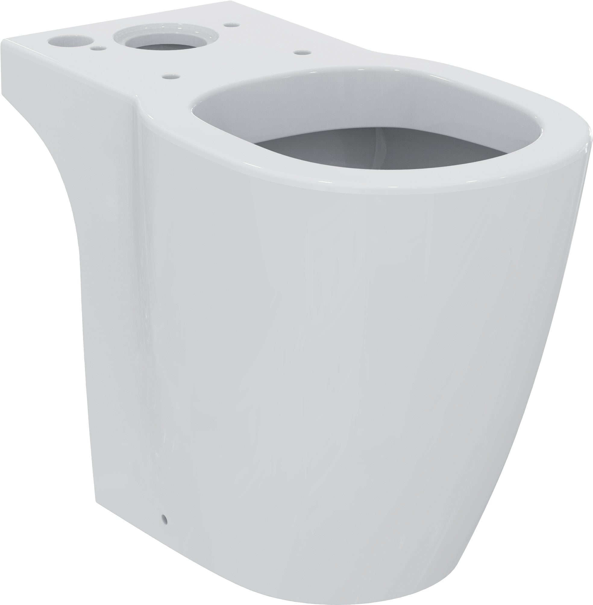 Concept Freedom raised height close coupled wc bowl