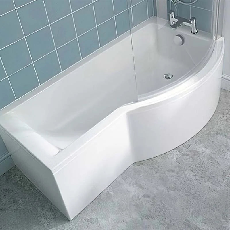 Front shower bath panel
