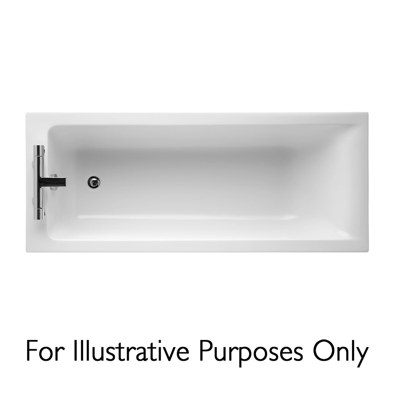 Concept 170 x 70cm rectangular bath