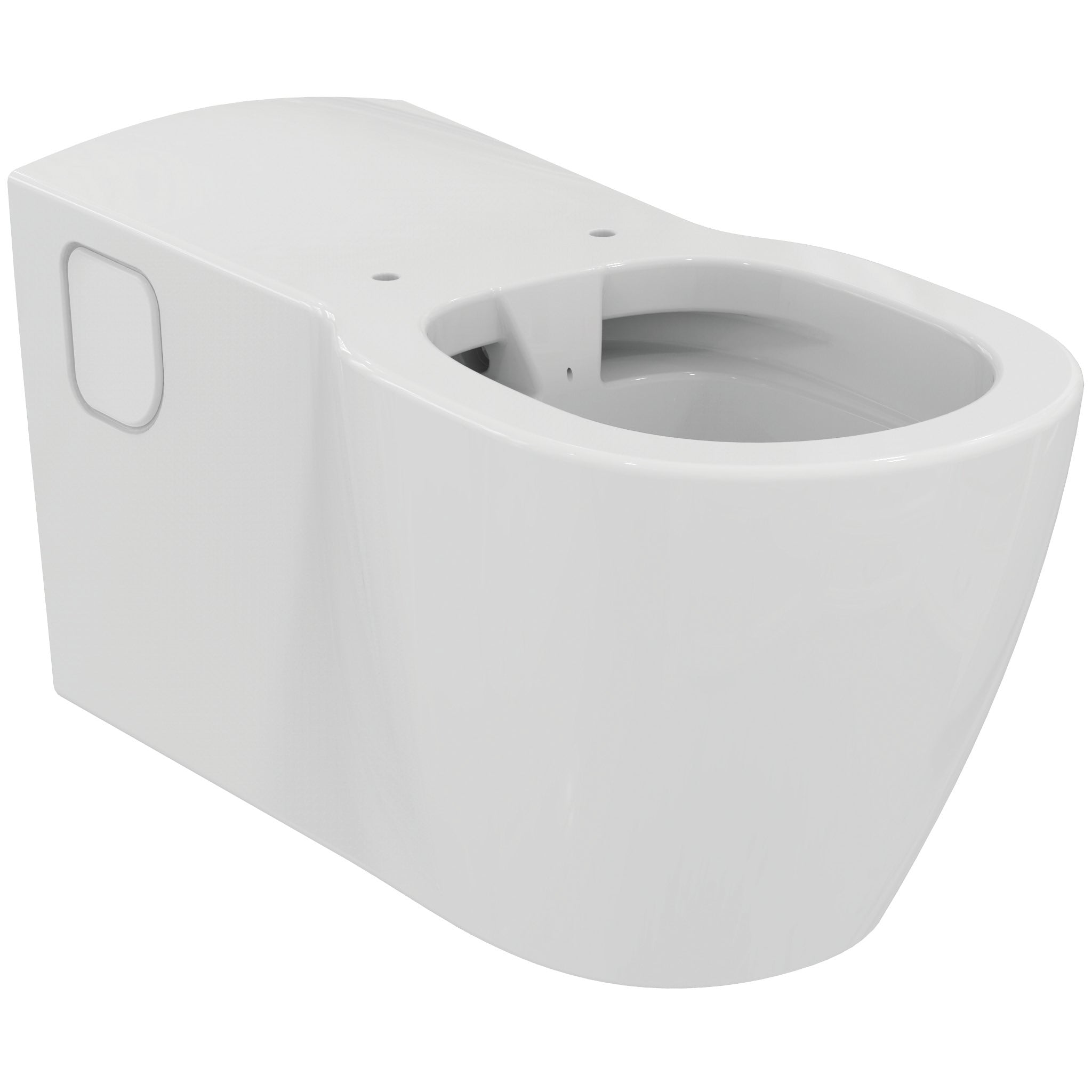 Concept Freedom elongated rimless wall hung bowl (75cm projection)