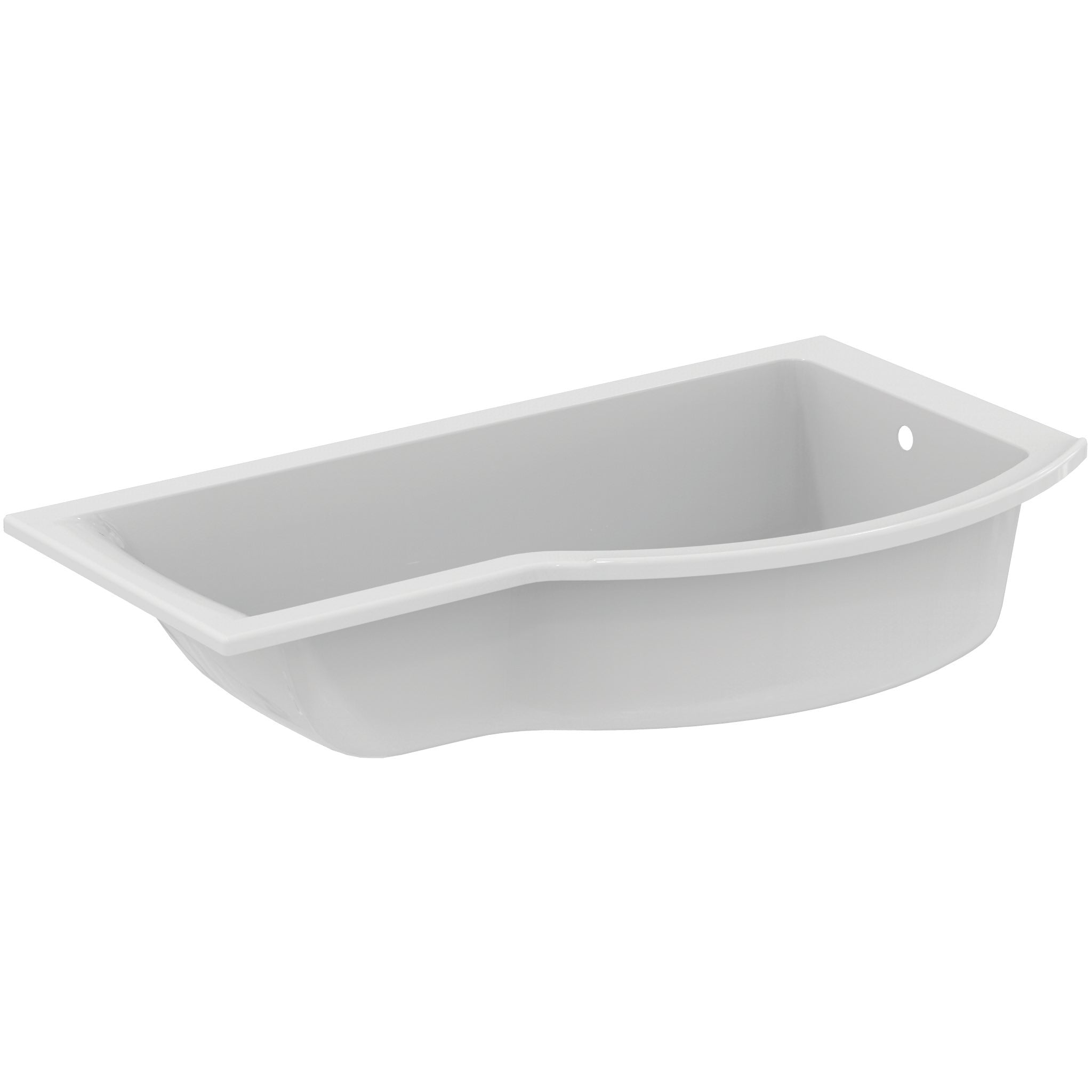 Concept 170 x 75cm Idealform Plus+ double ended rectangular bath - no tapholes