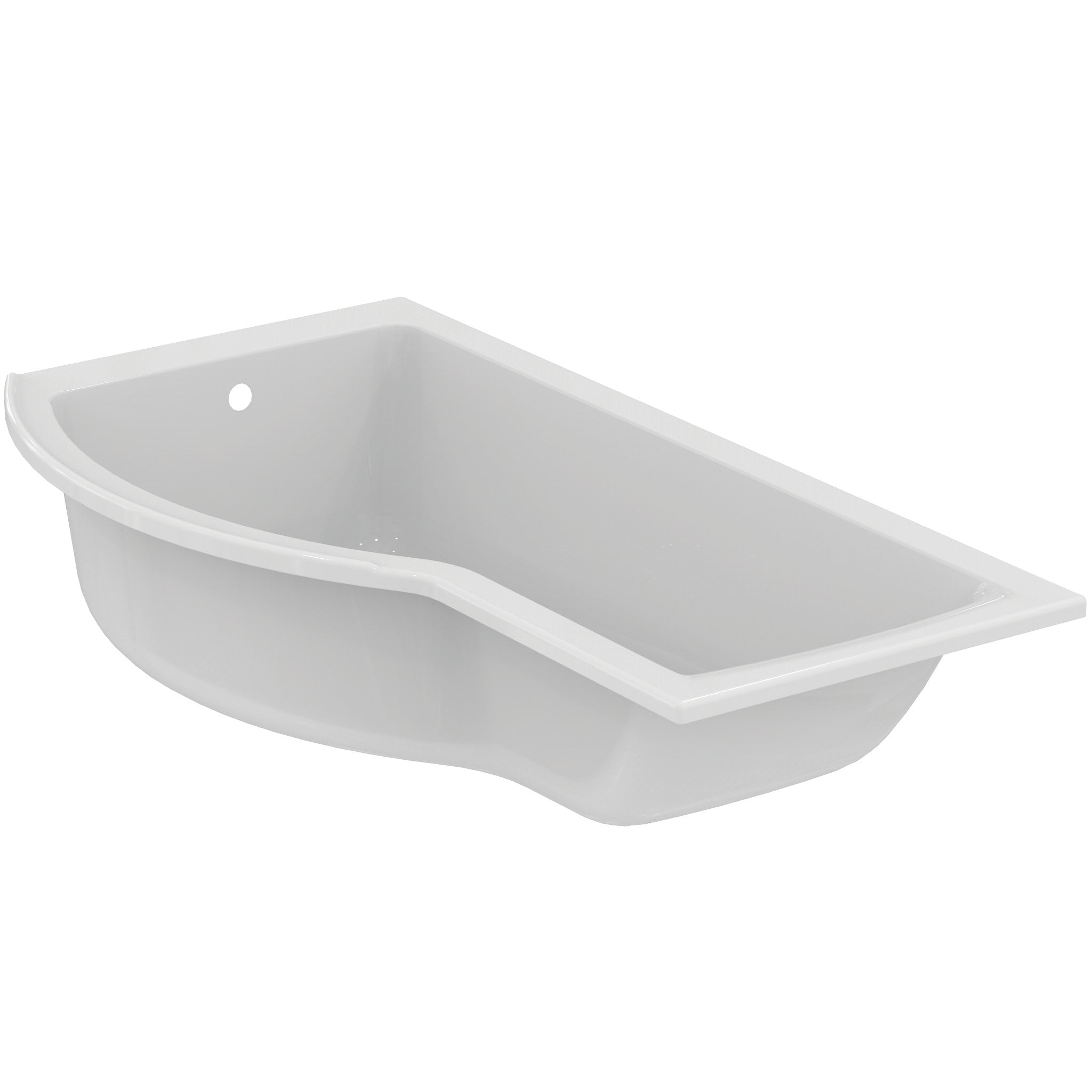 Concept 170 x 90cm Idealform Plus+ shower bath - no tapholes
