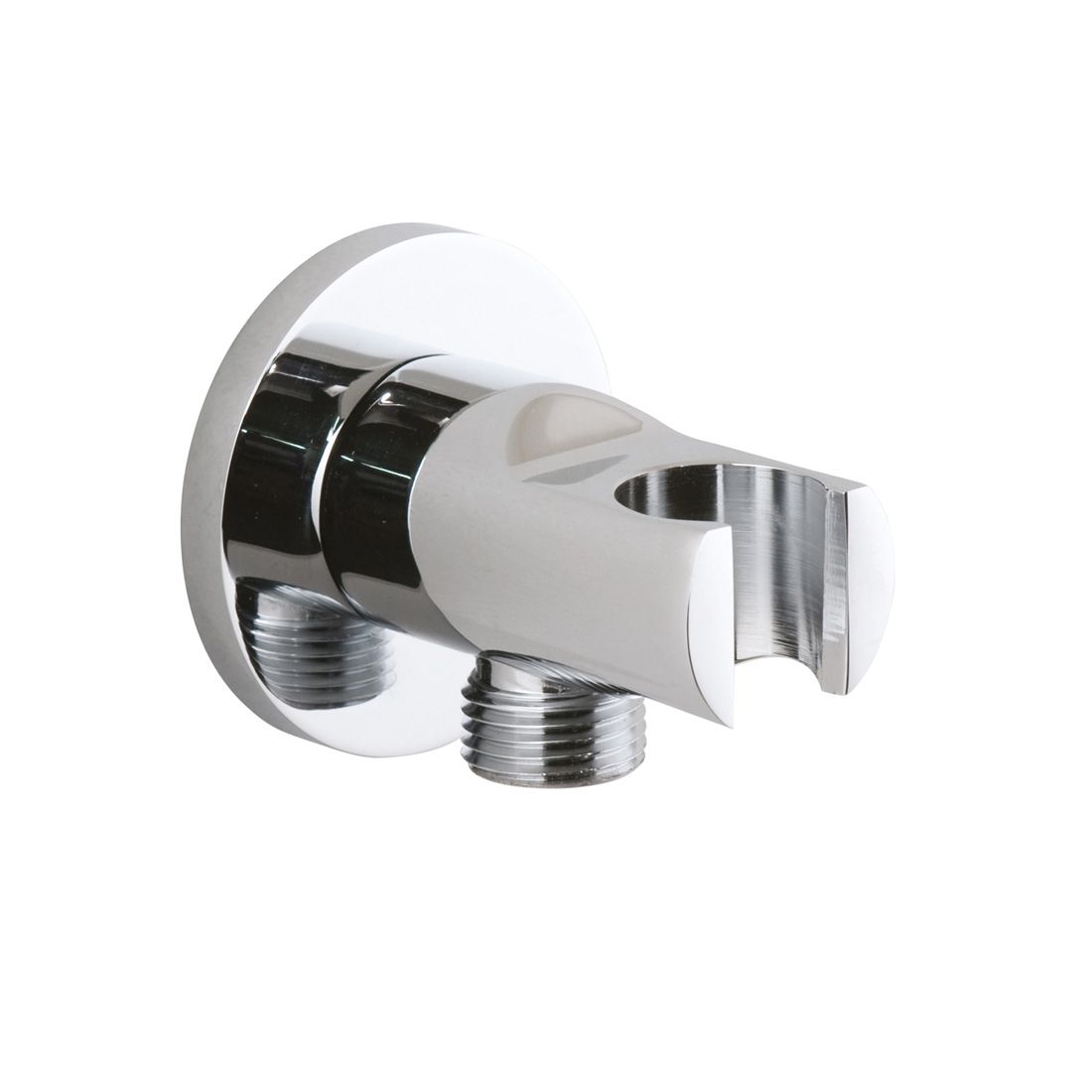 Elements Integrated Outlet and Shower Bracket Wall Outlet