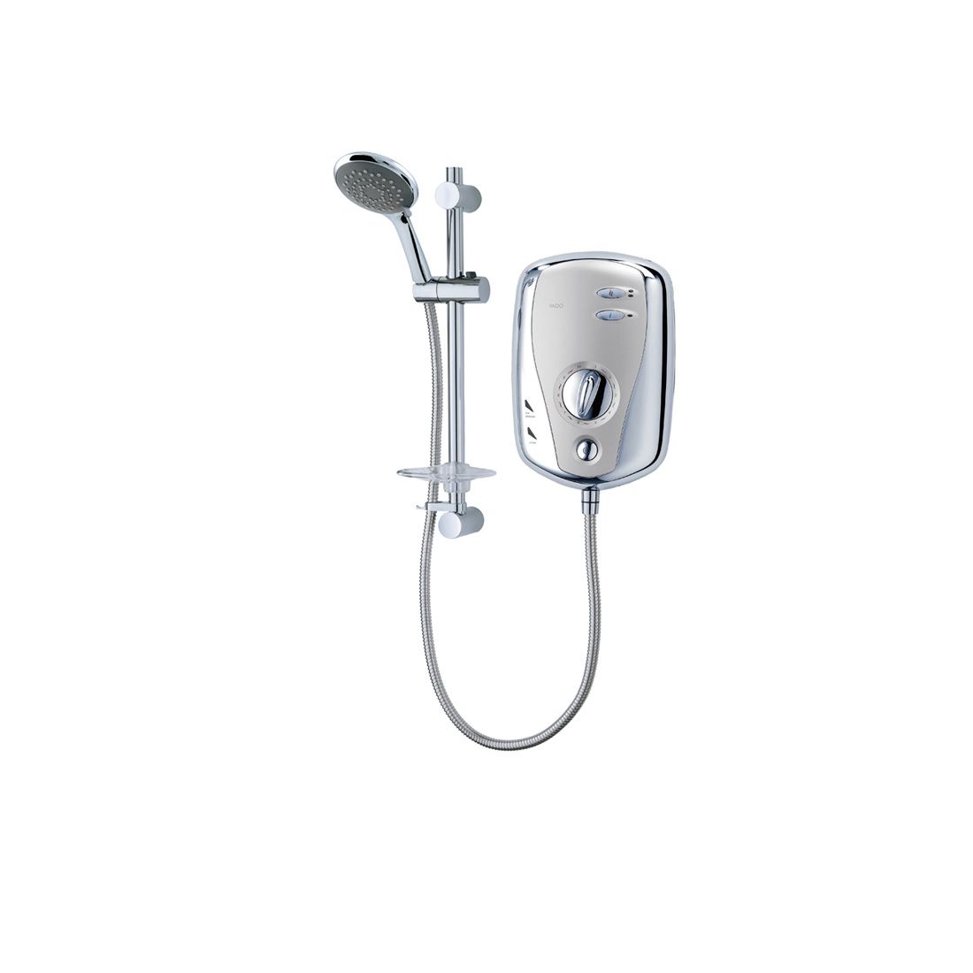 Chrome Slimline Electric Shower 8.5kW