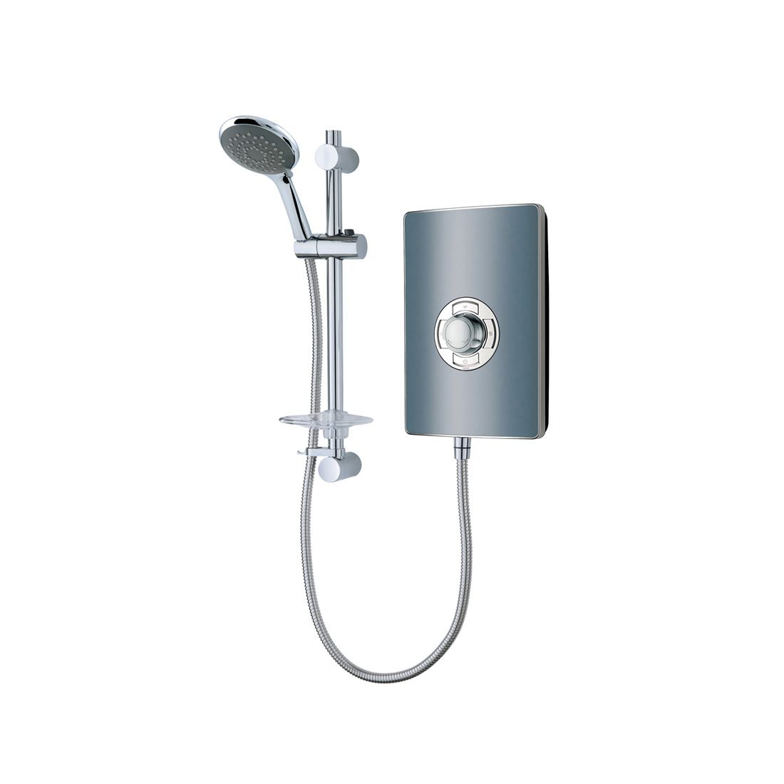 Elegance Electric Shower with Soft Press Illuminated Buttons 9.5kW