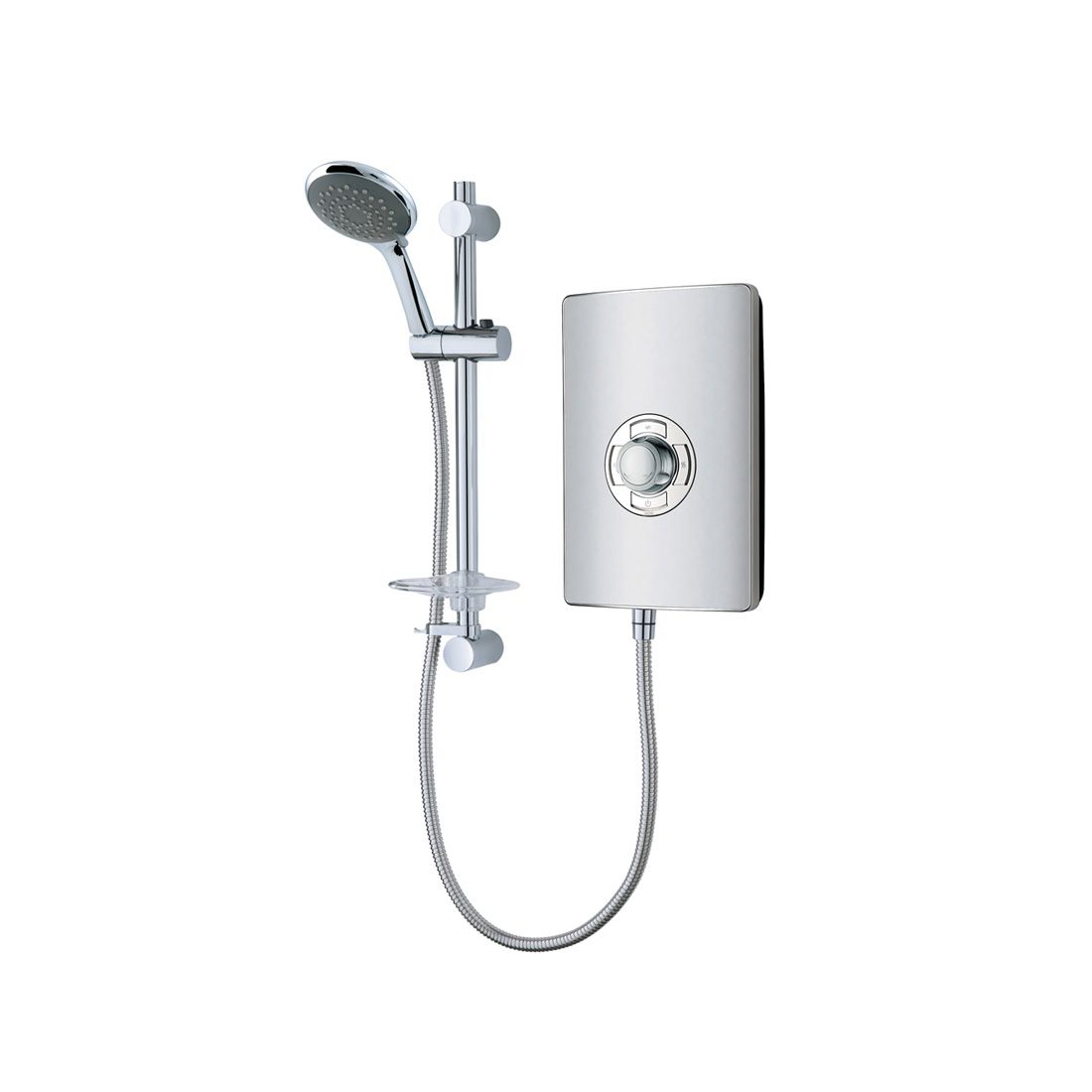Elegance Electric Shower with Soft Press Illuminated Buttons 9.5kW