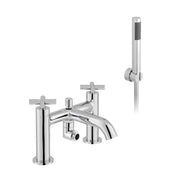 Elements Deck Mounted Bath Shower Mixer and Kit