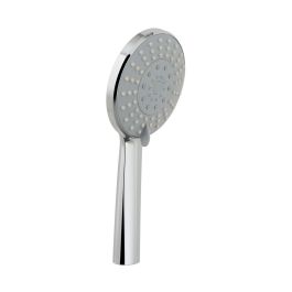 Evolve 110mm Round 4 Function Rub Clean Shower Handset with Pause Function Chrome