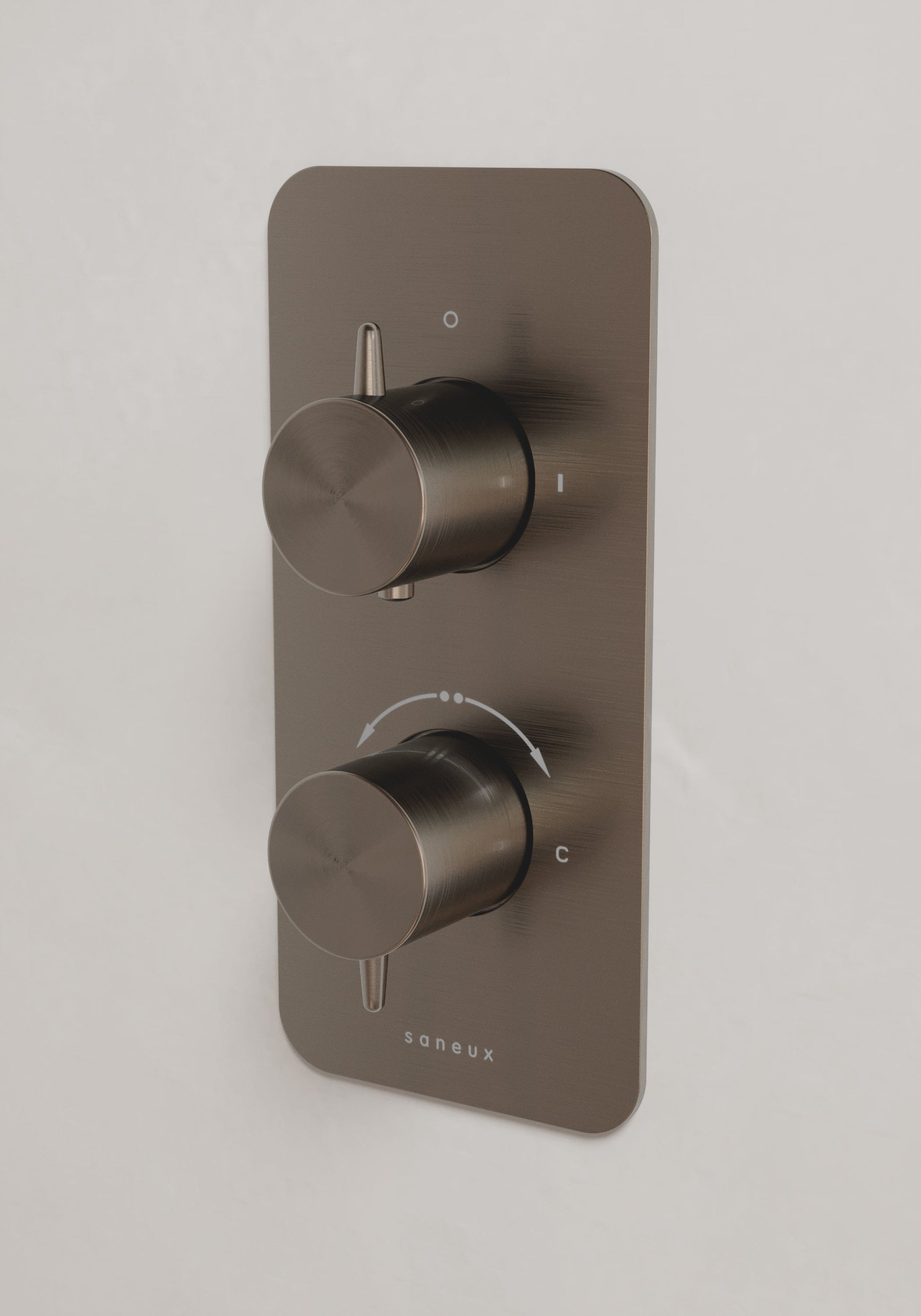 Saneux Eden 2 Way Thermostatic Shower Valve Kit