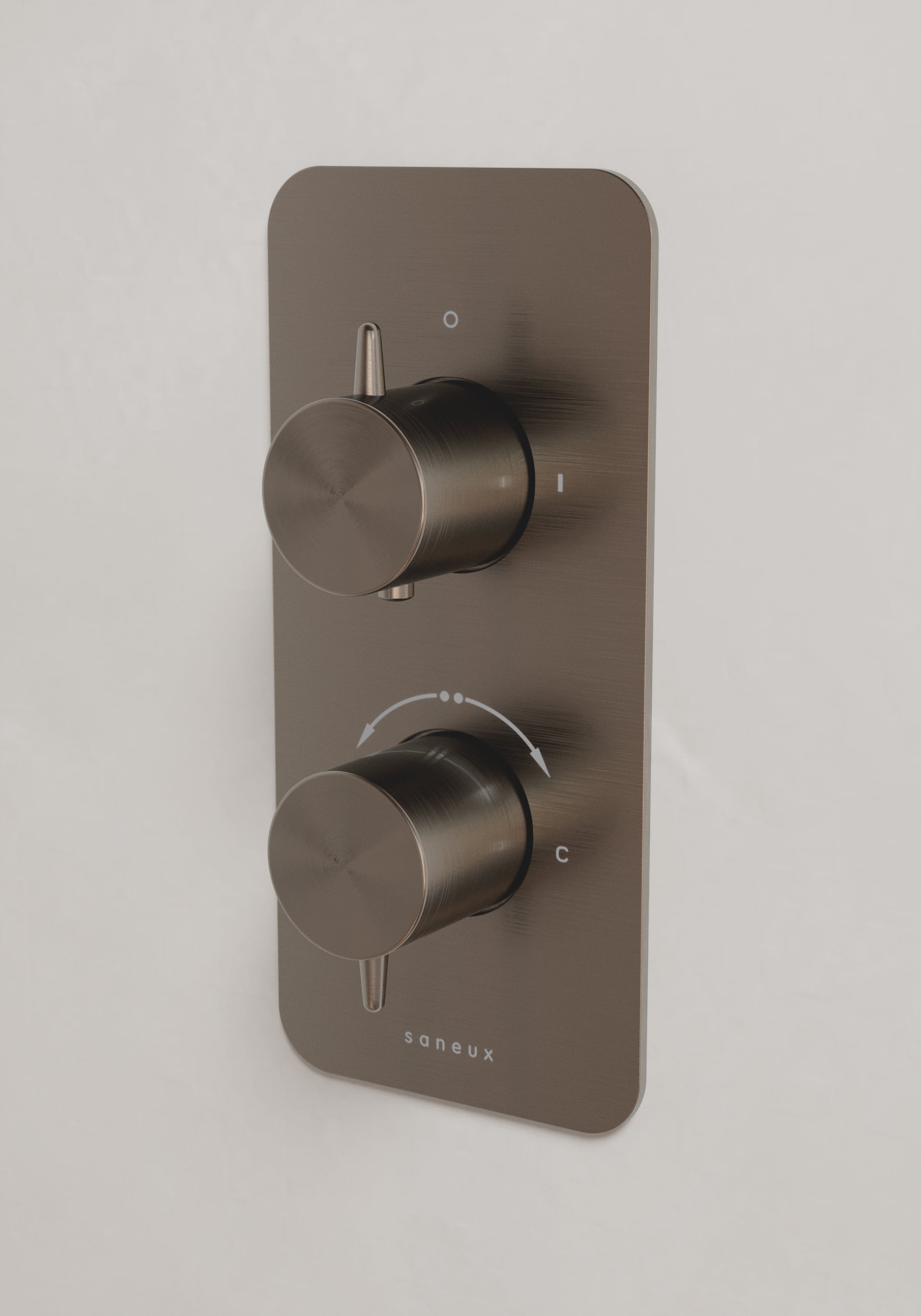 Saneux Eden 2 Way Thermostatic Shower Valve Kit