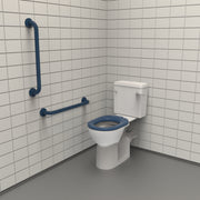 Rimless Close Coupled Ambulant Doc M Toilet Pack