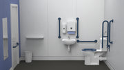 Rimless Close Coupled Accessible Toilet Pack