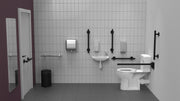 Rimless Luxury Ambulant Doc M Toilet Pack