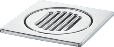 150mm Square Stainless Steel Tile