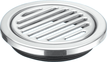 125mm Polished Stainless Steel Grating