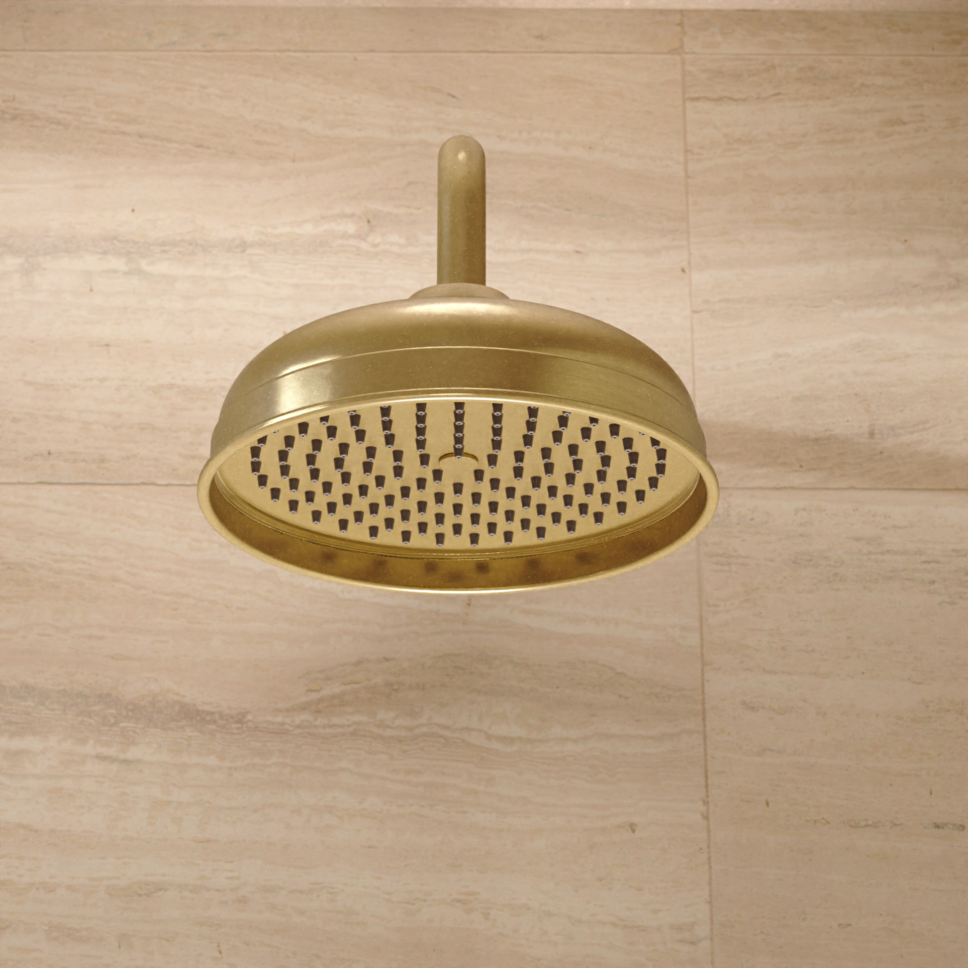 Belgravia Shower Head 200mm Easy Clean