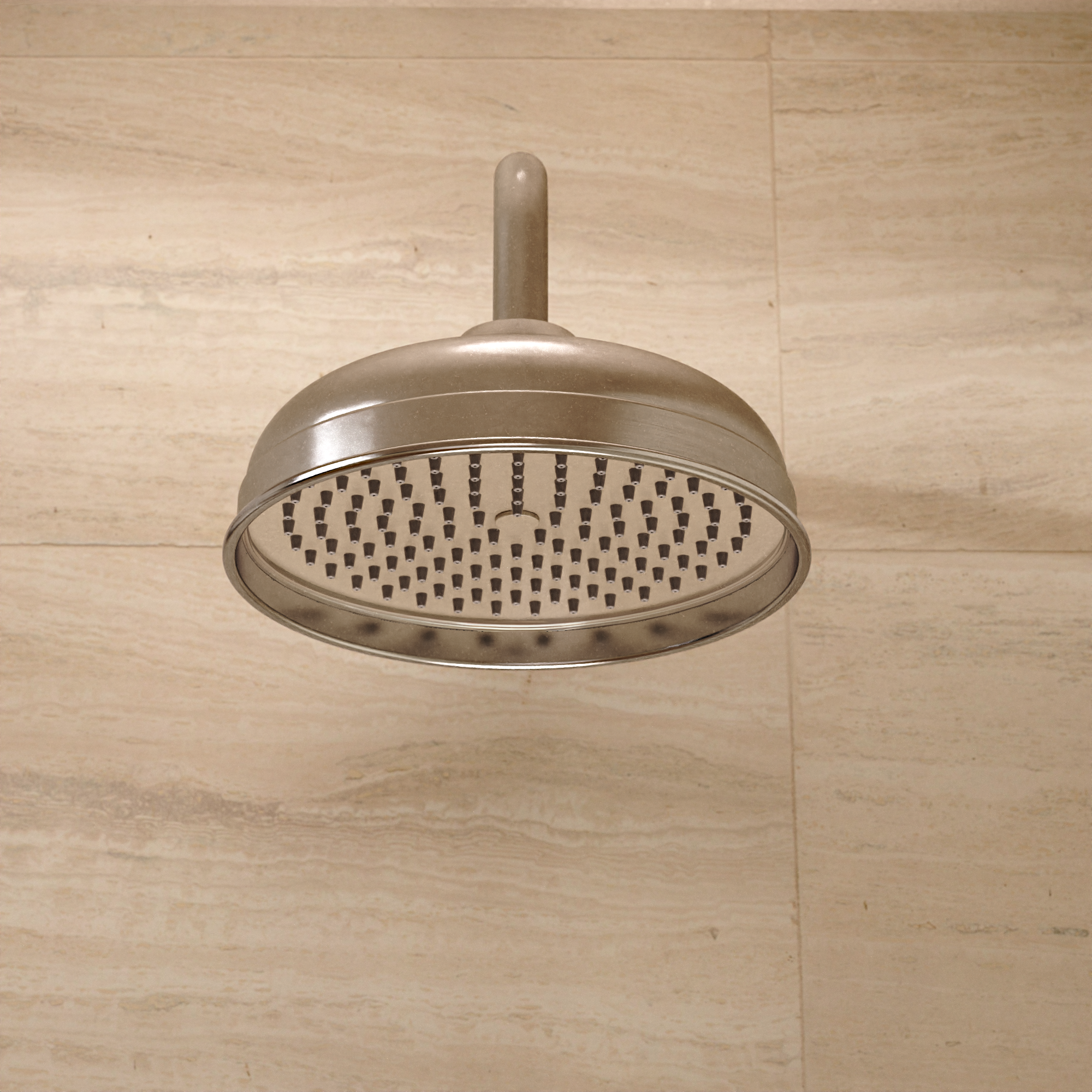 Belgravia Shower Head 200mm Easy Clean