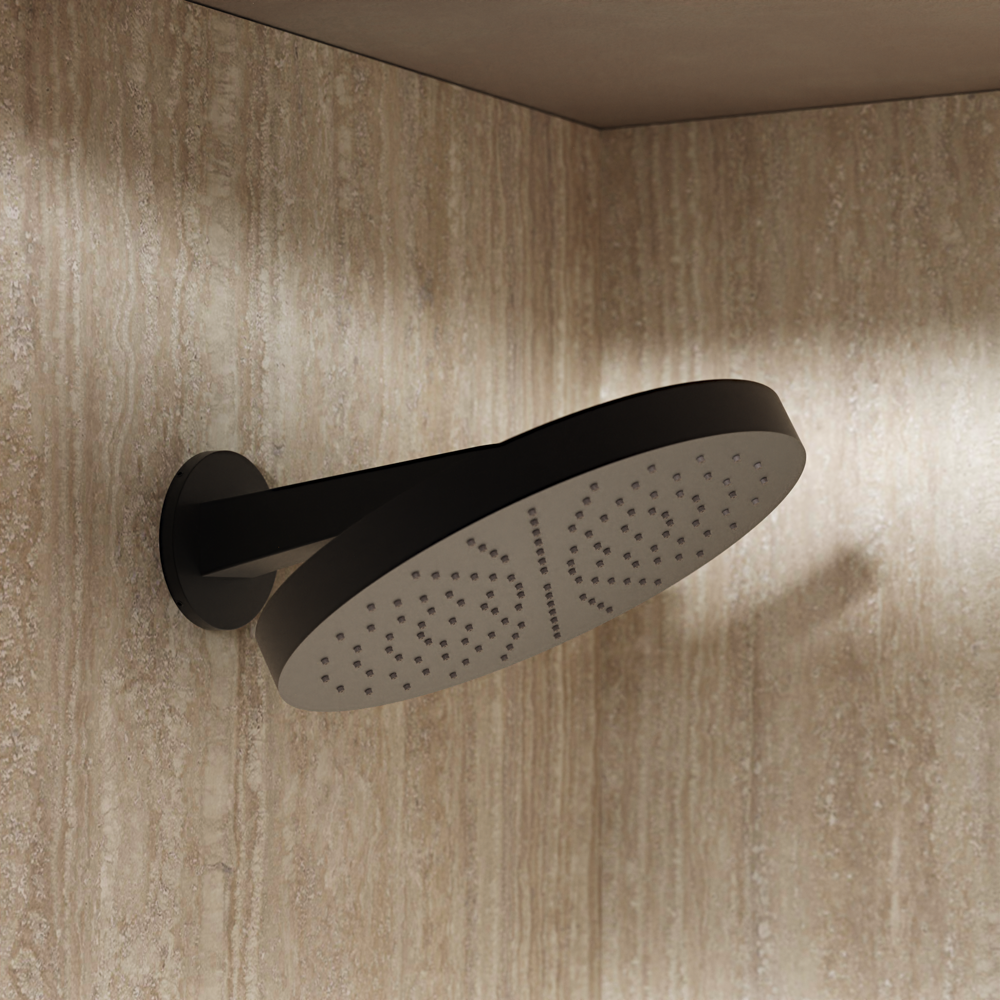 Revive Stainless Steel Shower Head Wall Mounted 300 x 300