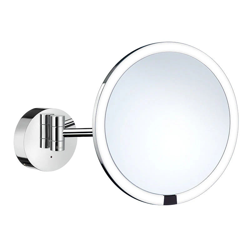 Smedbo Outline Make-up Mirror Wall Mounted LED Battery