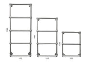 Fletching Cylindrical Electric Towel Rail 635x520mm